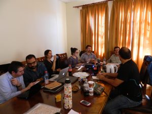 En la oportunidad se reunieron la mayoría de los investigadores de la iniciativa.