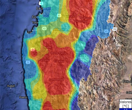 Según CEAZA Met: Disminuirían temperaturas en la Región de Coquimbo el resto de la semana