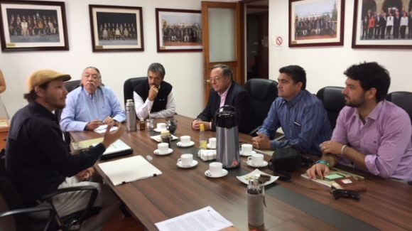 Visitan el CEAZA consejeros de la Región de Los Ríos y director del Centro de Humedales Río Cruces