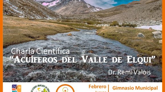 En charla de divulgación para todo público: informarán particularidades de aguas subterráneas en el Valle de Elqui