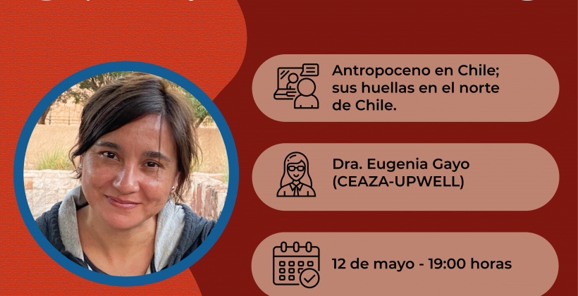En Café Científico, temporada 2021: Abordarán efectos del Antropoceno en el Norte de Chile