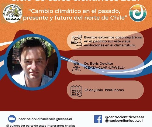 Invitan a Café Científico online sobre eventos oceanográficos extremos
