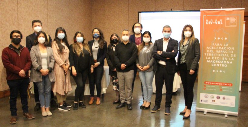 Representantes del Nodo CIV-VAL comparten hoja de ruta para impulsar el desarrollo de la ciencia y la tecnología en la Macrozona Centro