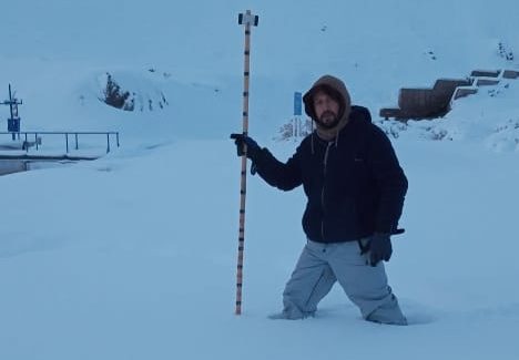 Habitantes de la cordillera registraron la nieve caída y aportaron importantes datos a la ciencia regional