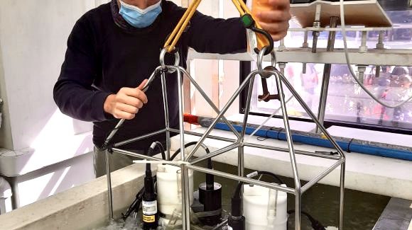 Nuevas generaciones de investigadores de las ciencias del mar y el clima se capacitaron en el uso de técnicas de medición