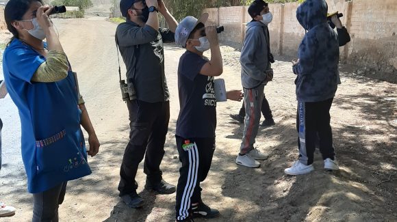 Iniciativa de CEAZA enseñó a estudiantes a explorar y conocer las aves de su entorno