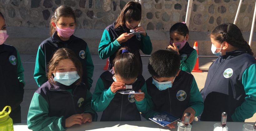 Estudiantes de escuelas cordilleranas ayudaron a la comunidad científica a registrar la lluvia y nieve caídas en el pasado invierno