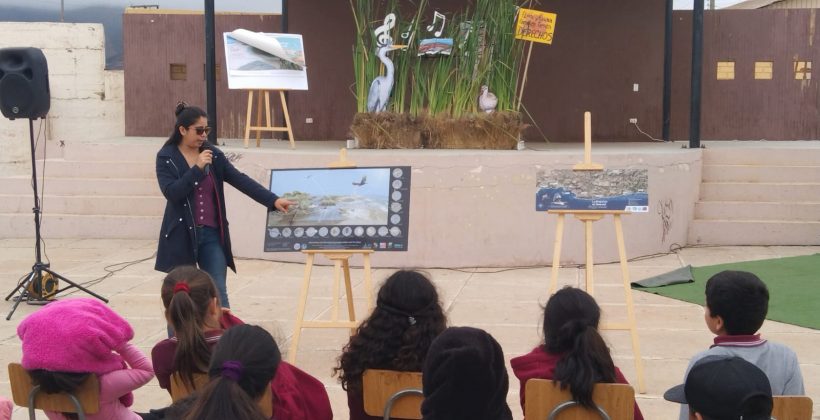 En la provincia del Choapa conocieron el cuento “La Orquesta del Humedal” de CEAZA