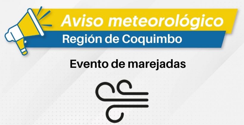 CEAZA pronostica marejadas con máximas alturas de ola de 3.6 metros