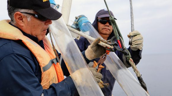 En Bahía de Coquimbo: Investigadores estudian influencia del río Elqui en la dinámica de captación o emisión de dióxido de carbono hacia a la atmósfera