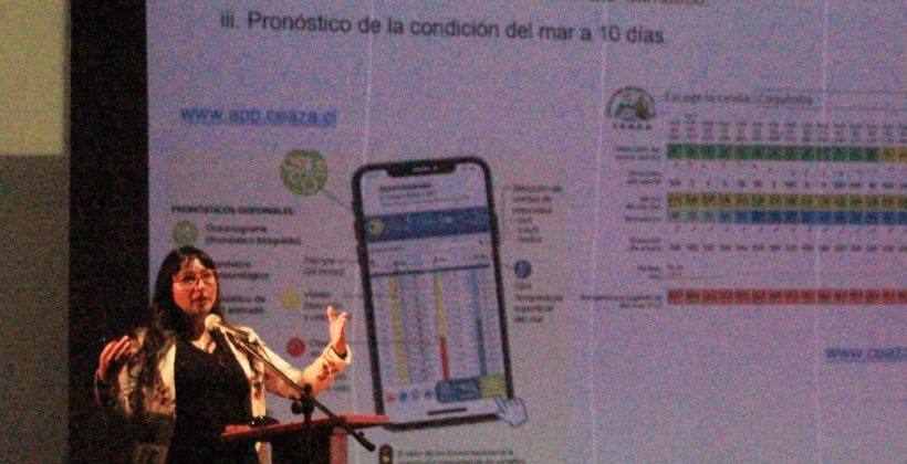 CEAZA expone data científica en seminario que abordó los efectos cambio climático en la pesca de crustáceos