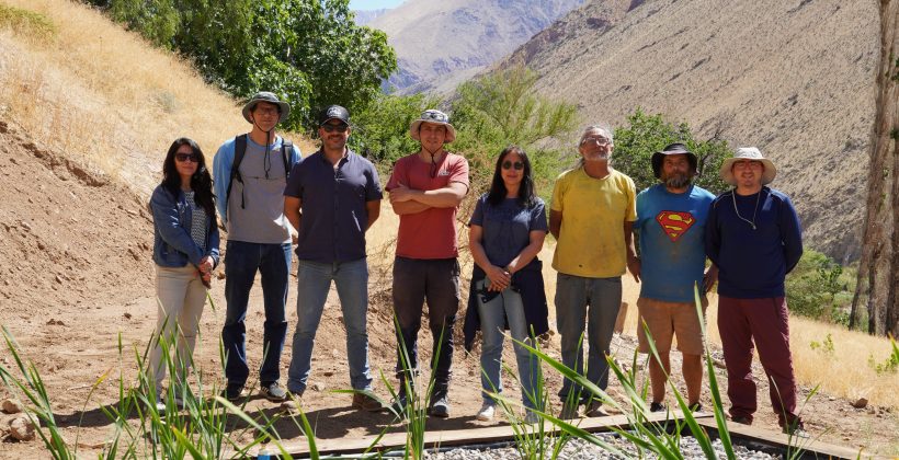Humedal artificial impulsado por CEAZA permitirá reutilizar aguas residuales de Pisquera Los Nichos en el Valle de Elqui
