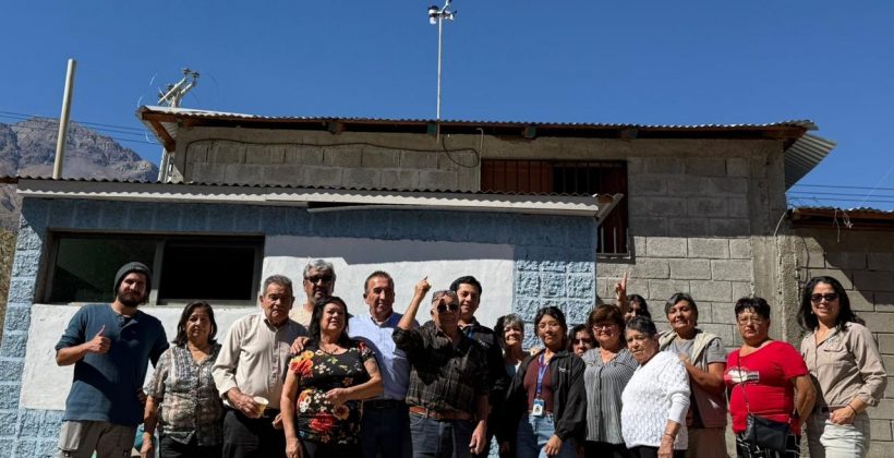 La Cisterna de Tulahuén inaugura su primera estación meteorológica comunitaria con apoyo de CEAZA