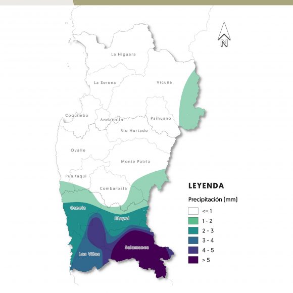 Primeras precipitaciones del otoño 2026: Llegarán al Choapa a partir del miércoles 6 de mayo